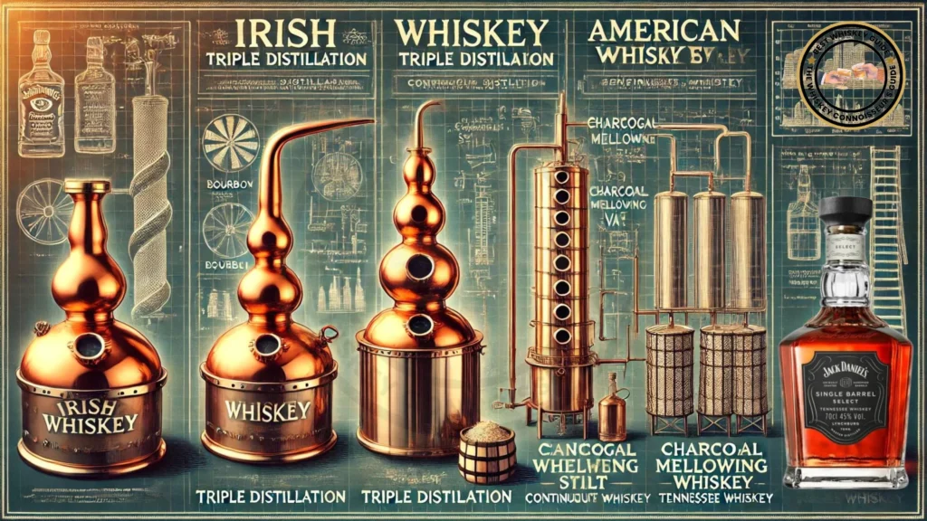 American Whiskey vs Irish Whiskey