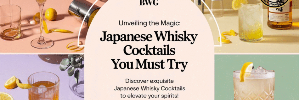 Japanese Whisky Cocktails