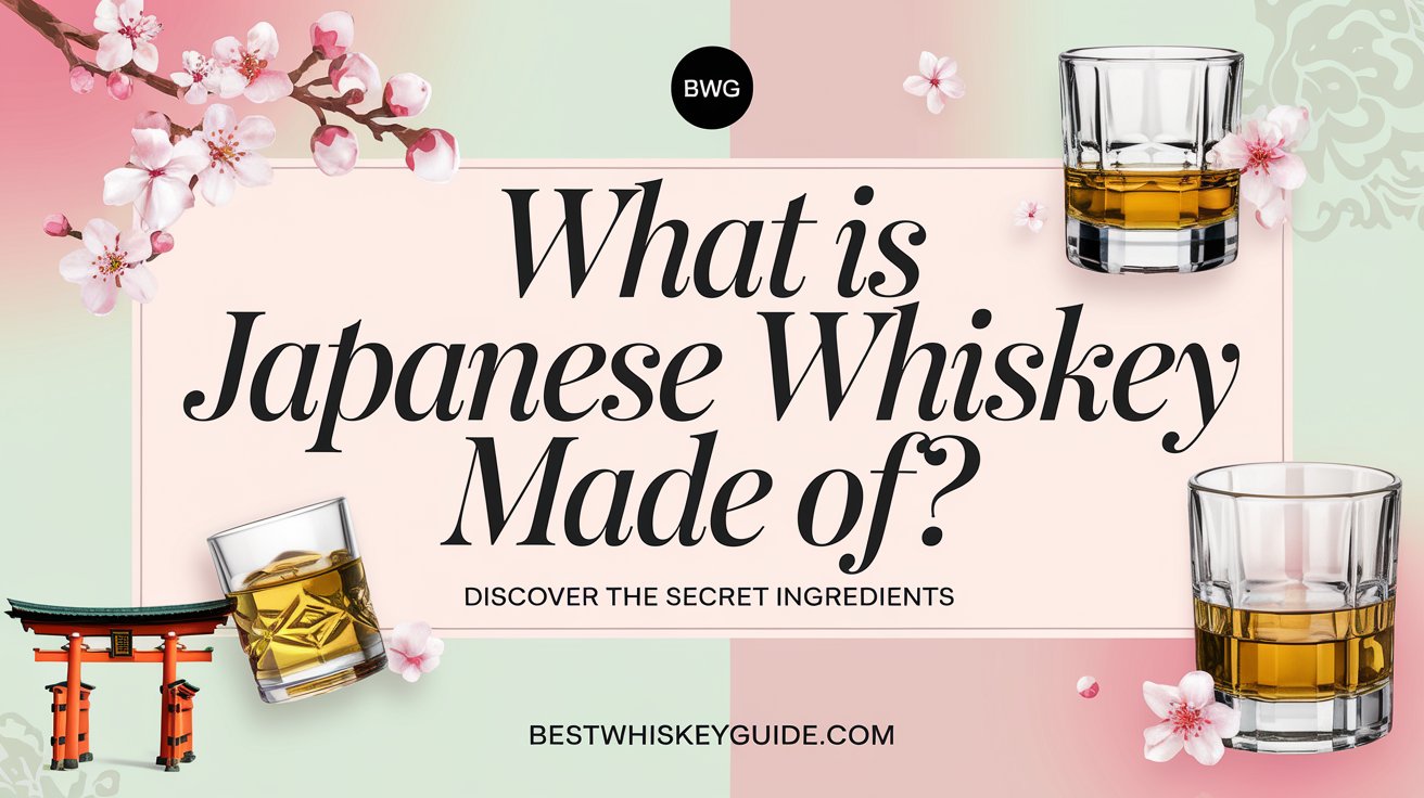 What Is Japanese Whiskey Made Of