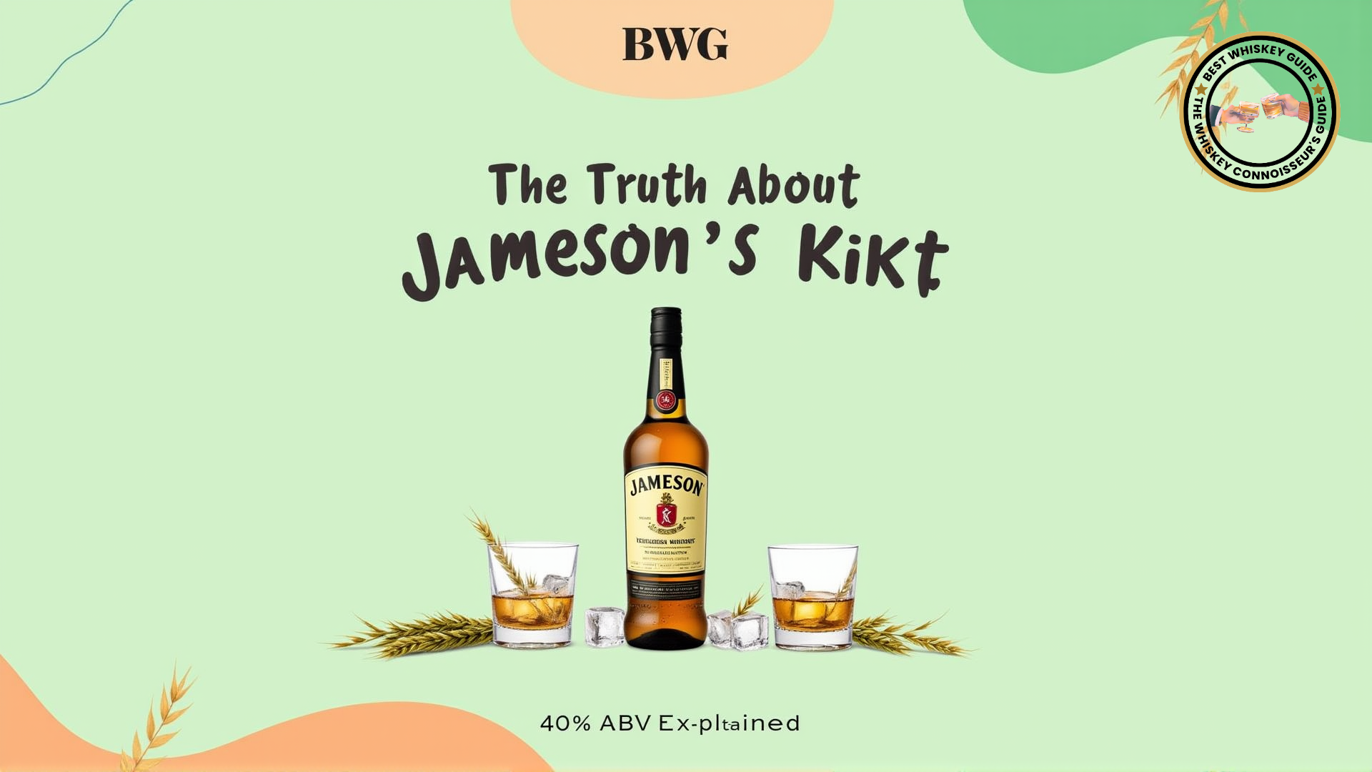 Jameson Whiskey Alcohol Percentage