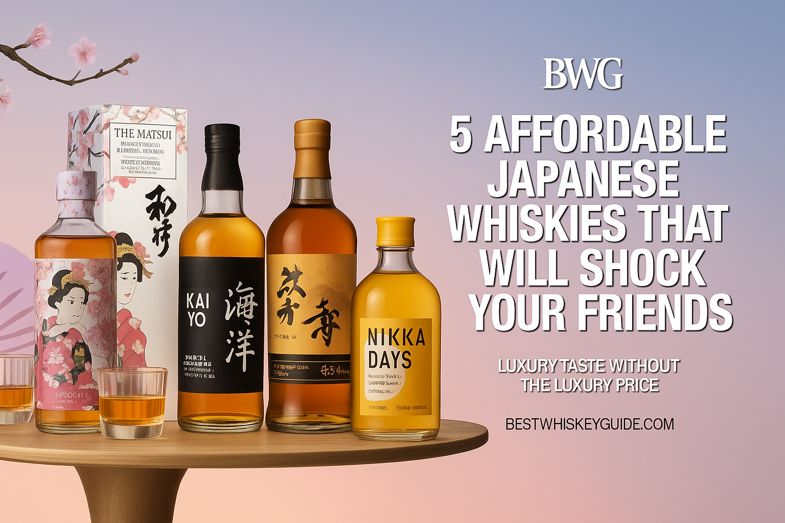 affordable Japanese whisky